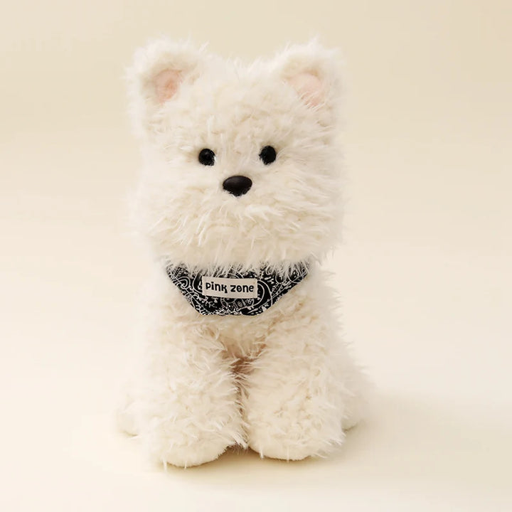 Kawaii 20cm Poodle Stuffed Farm Animal Scottish West Highland Puppy Plush Toys Dotted Dalmatian Dog Soft Dolls Cute Gift Friend