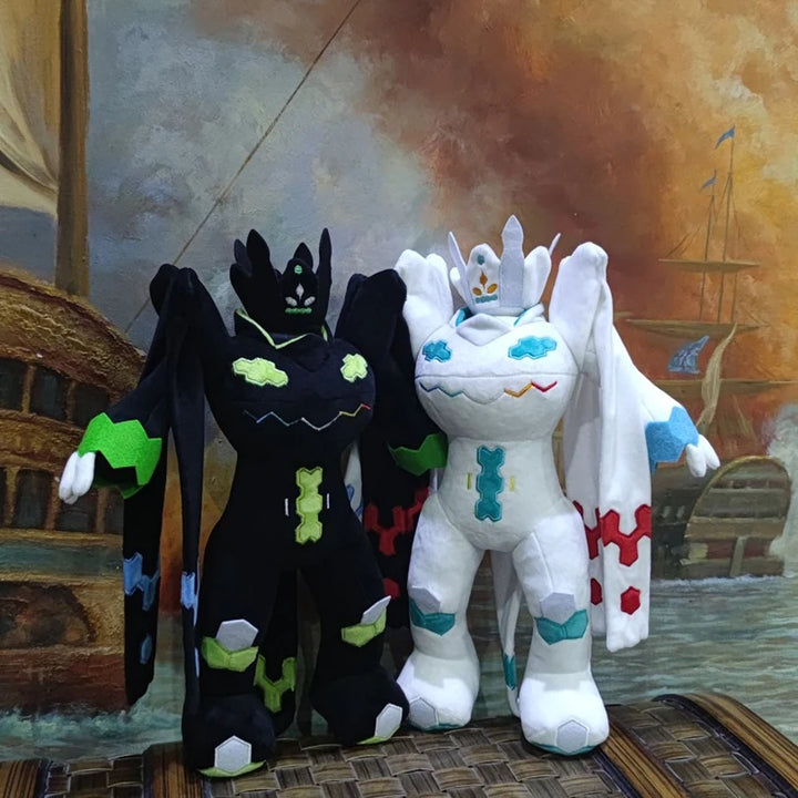 Pokemon 45cm Large Plush Toys Zygarde Complete form Anime Doll Pillow Ornament Pokémon Giant Plushie Stuffed Gift for Children