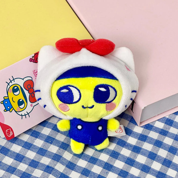 Kawaii Sanrio Kuromi Hello Kitty Cartoon Creative Cute Cinnamoroll Plush Toys Backpack Keychain Boy and Girl Birthday Gifts