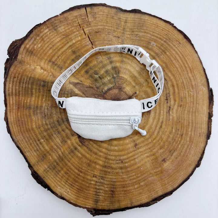 Crossbody Bag Labubu I II III Doll Accessories Belt Bag For 1/11 OB11 Dolls DIY Doll Toys Backpack 1/6 1/8 1/12 BJD Dolls Bag