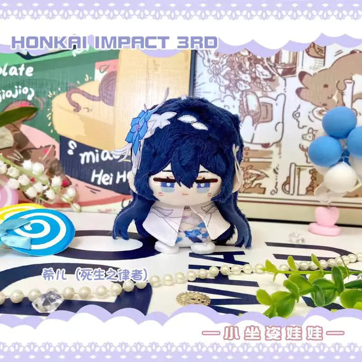 Honkai Impact 3 Plush Theresa Sheele Kiana Elysia Anime Cosplay Stuffed Doll Pendant Keychain Cartoon Plushie Toys Gift For Kids