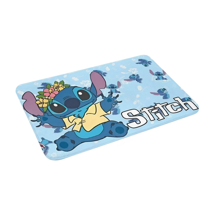 Stitch Cartoon Angel 624 Memory Foam Bath Mat Rug Non-Slip Soft  Bathroom Floor Rugs Carpet For Bath Entrance Door Doormat