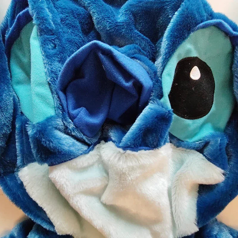 110/130cm Disney Lilo and Stitch Plush Toys Pixar Anime Big Stich Angel Doll Pillow Semi-finished Leather Holster Gift for Kids