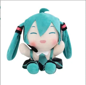 20cm Hatsune Miku Plush Doll Anime Plushie Pendant Peripheral Kawaii Doll Cartoon Children Girl Gifts Student Toy