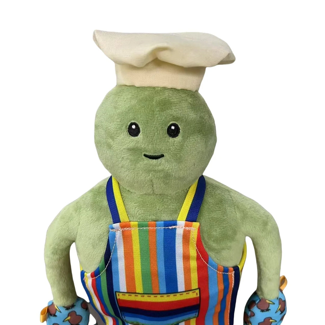 28cm The Tiny Chef Show Plush Toy Cartoon Animation Doll Gift Stuffed Animal Soft Toy Collectible Toys For Kids And Fans