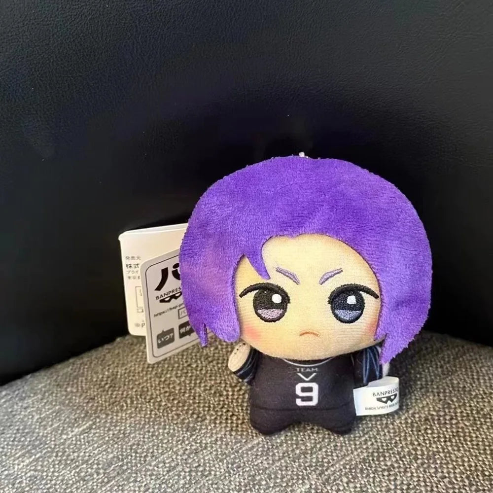 Blue Lock Plush Isagi Yoichi Nagi Seishiro Bachira Meguru Mikage Reo Anime Cosplay  Pendant Keychain Stuffed Doll Kids Gift