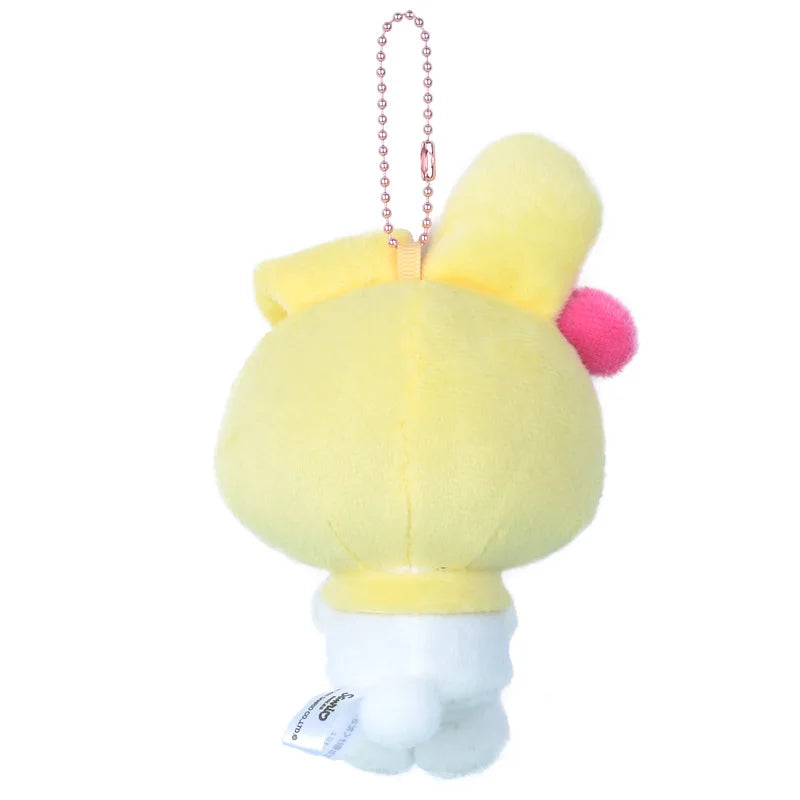 Kawaii Sanrio My Melody 50Th Anniversary Love Rainbow Plush Bag Pendant Doll Keychain Decoration Girls Birthday Creative Gift
