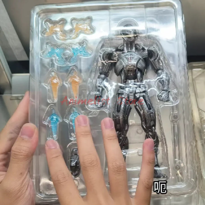 In Stock Ultron Action Figures 16cm Ko Model Ultron Kaiyodo Amazing Yamaguchi Avengers Anime Collection Toys Gift