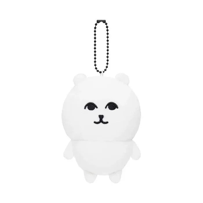 New Kawaii Joke Bear Plush Doll Keychain fukubukuro Series bee Polar bear Bag Pendant Soft Stuffed Accessories Animal Toys Gift