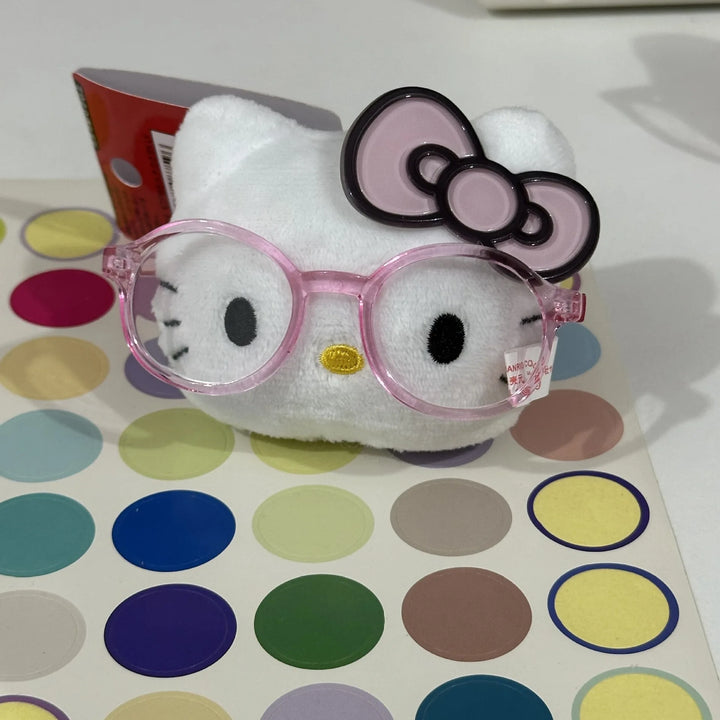 Kawaii Sanrio Hello Kitty Plush Toys Backpack Keychain Cute Cartoon Soft Stuffed Doll Accessories Student Birthday Creative Gift