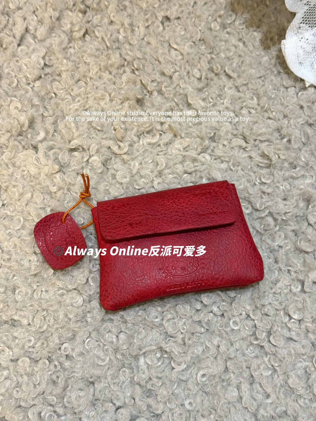 Sanrio Hello Kitty Classic Coin Purse Cortex Short Wallet Retro Storage Bag Anime Peripheral Id Set Storage Bag Student Wallet