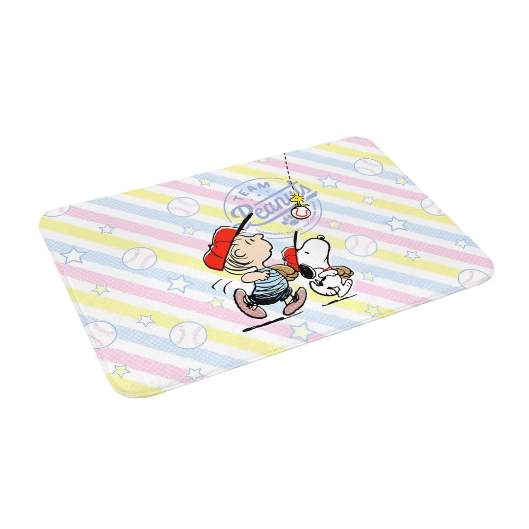 Cartoon Dog Bathroom Rugs Mat Quick Dry snoopy Bath Rugs Mats Carpet Non-Slip for Entrance Door Doormat