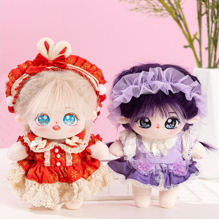 Cute IDol Doll 20cm Baby Stuffed Plush Toys Anime Plush Star Dolls Children Gifts Dolls Girls Cute Dolls Toys