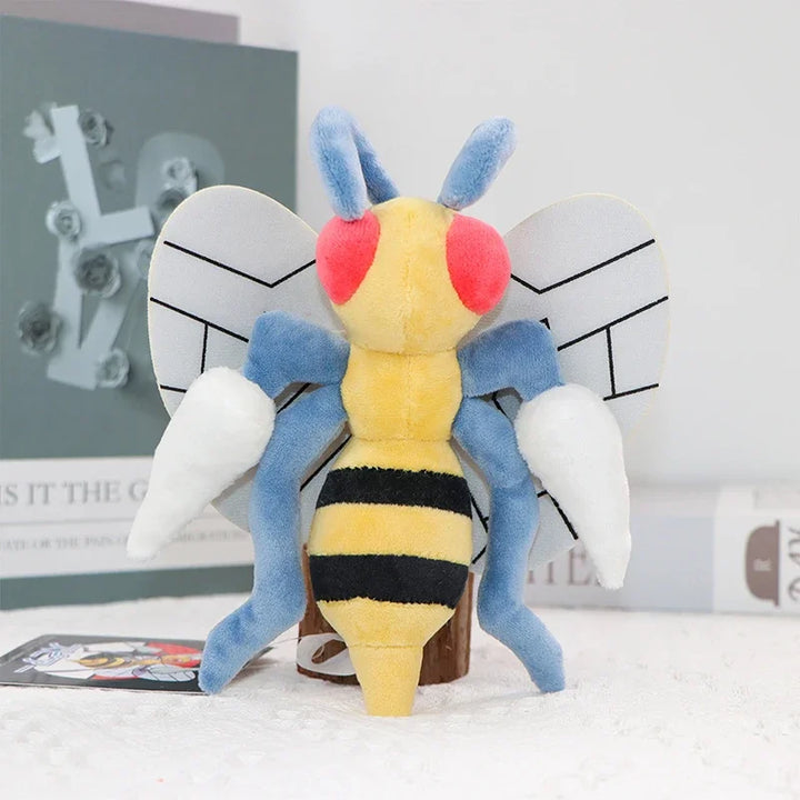 19cm Beedrill Pokemon Plush Toys Anime Doll Pillow Cartoon Animal Bee Pokémon Plushie Kawaii Stuffed Gift for Kids Birthday