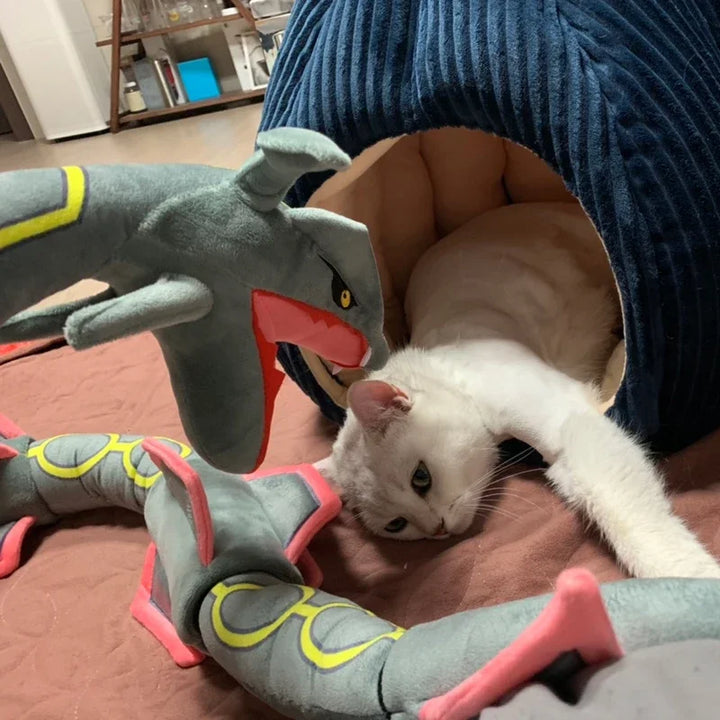 170cm Pokemon Rayquaza Large Plush Toys Anime Doll Cute Kawaii Giant Pokémon Stuffed Plushie Pillow Gift for Children Christmas