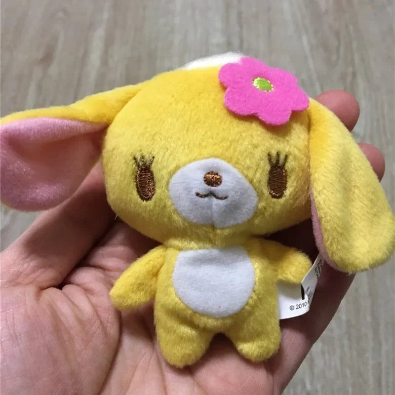 Sugarbunnies Kurousa Shirousa Hanausa Momousa Plush Keychains Rabbit Cute Kawaii Bag Keychain Key Chain Keyring Girls Toys