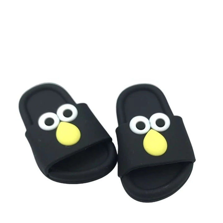 Cute Shark Slippers Doll Shoes Plastic Doll Shoes Suit for Ob11,P9,OB22, Blyth, BJD12, 1/6BJD, YOSD Doll Accessories for Girls