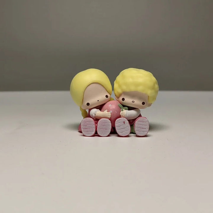 Sanrio Kawaii Marroncream Hello Kitty Doll Ornament Little Twin Stars Cinnamoroll Diy Decoration Girl Holiday Gift Peripheral