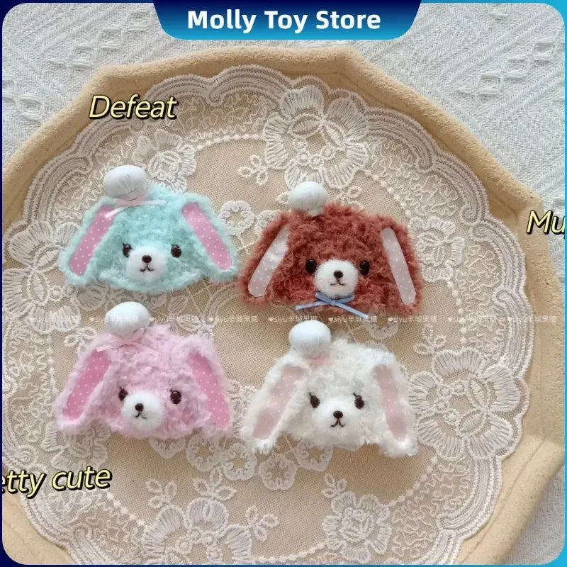 Kawaii Sugarbunnies Character Peripheral Leopard Series Hairpin Jewelry Hair Cartoon Cute Accessories Decor Kids Gifts