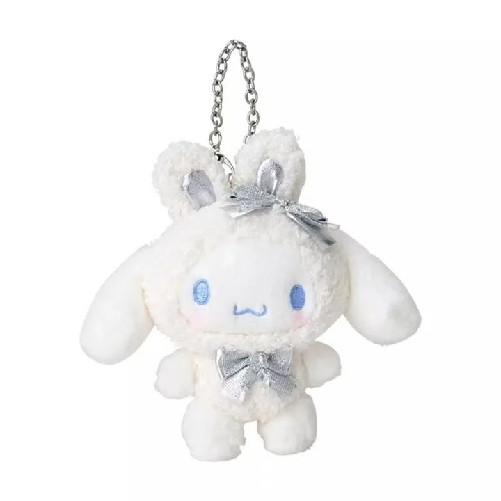 Sanrio Kuromi My Melody Kawaii Cartoon Hello Kitty Keychain Plush Toy Cinnamoroll Backpack Pendant Decoration Girl Birthday Gift