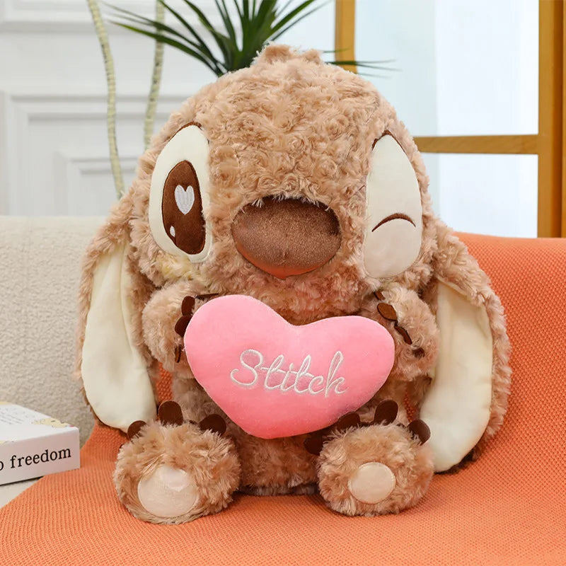 Disney 30/60cm Winnie The Pooh Plush Toys Kawaii Cartoon Plushie Dolls Pillows Lilo and Stitch Plush Kids Birthday Xmas Gifts