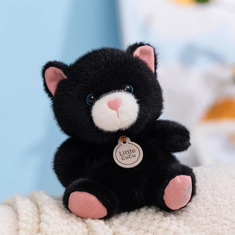 12cm Fluffy Grey Penguin Plush Toy Lifelike Koala Stuffed Animal Long Ear White Rabbit Soft Dolls Cute Panda Plushie Teddy Bear