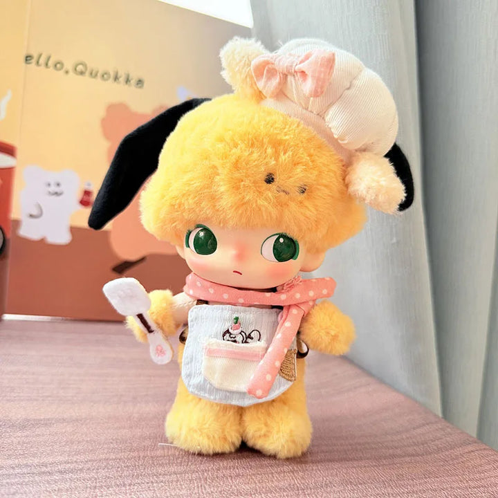 DIMOO WORLD Doll Box Pendulum Accessories Doll Clothes Carrot Tennis Bib Pants Love Hat Chef 15/17cm Labubu Doll Clothes