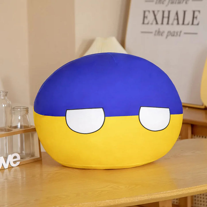 10cm Country Ball Plush Toys 70 styles Polandball Pendant Country Balls Countryball Stuffed Doll Halloween Decor Gifts for Kids
