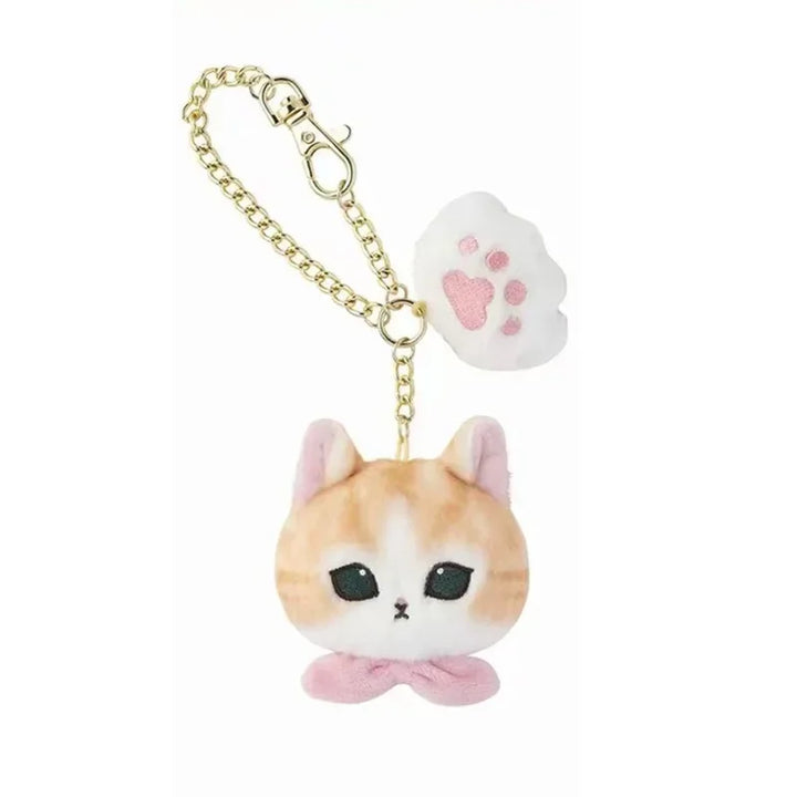 Kawaii Mofusand Shark Cat Cartoon Cartoon Amine Cute Plush Toys Backpack Pendant Keychain Stuffed Doll Decoration Birthday Gifts