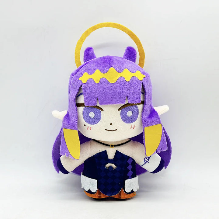 Kawaii Hololive Plush Toy Cute Gawr Gura Inugami Korone Houshou Marine Suisei Cap Oozora Subaru Cosplay Stuffed Dolls