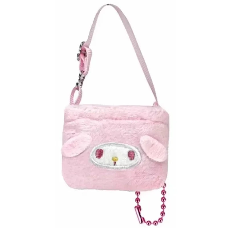 For Labubu doll clothes Sanrio Cotton Doll DIY Accessories My Melody Kuromi  Mini Shoulder Bag Dressing Doll Accessories Gifts