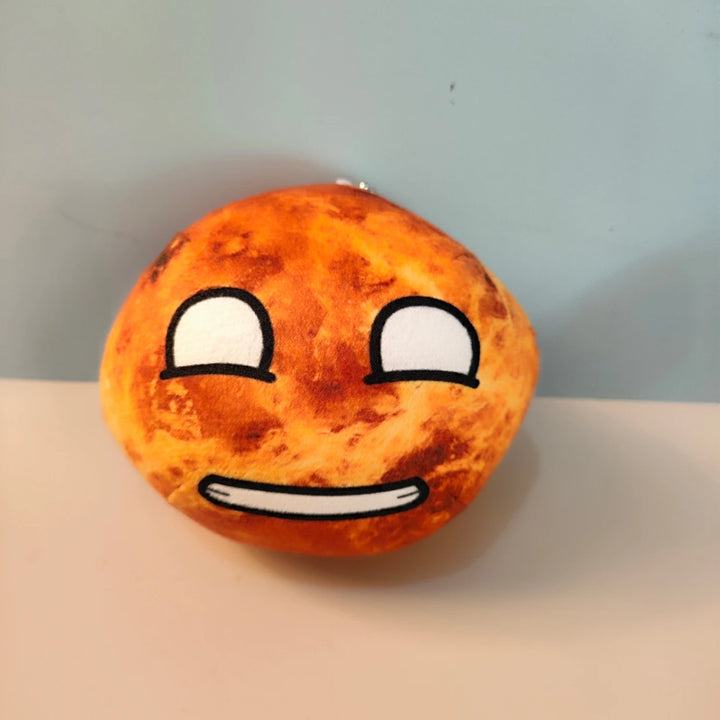 10cm Planet Plush Toy Collection Earth Moon Sun Mars Venus Jupiter Saturn Uranus Neptunr Dolls Cognitive Stuffed Toy Polandball