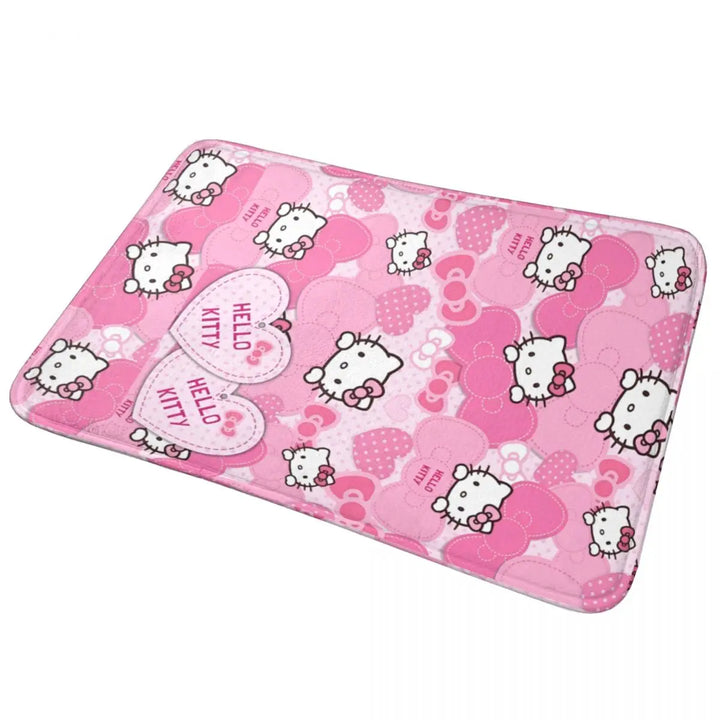 Hello Kitty Spiderman Boyfriend Girlfriend Memory Foam Bath Mat Rug Bathroom Floor Rugs Carpet For Bath Entrance Door Doormat
