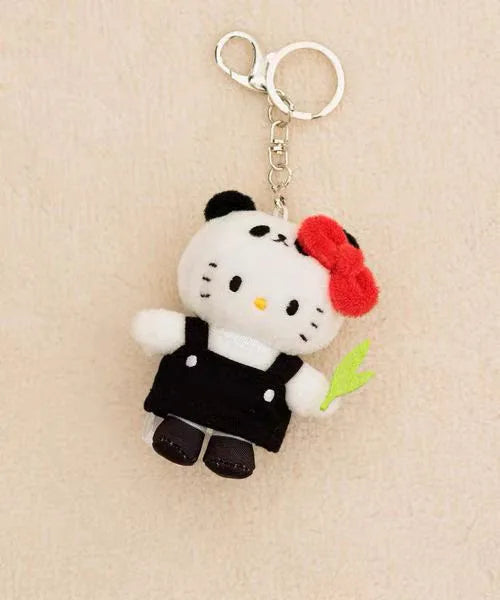 Kawaii Sanrio Hello Kitty Plush Toys Keychain Cartoon Backpack Keychain Accessories Doll Girl Birthday Creative Gift Peripherals
