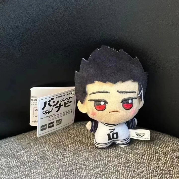 Blue Lock Plush Isagi Yoichi Nagi Seishiro Bachira Meguru Mikage Reo Anime Cosplay  Pendant Keychain Stuffed Doll Kids Gift