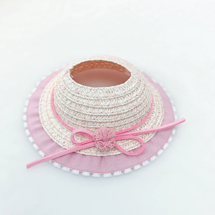 15cm/17cm Cute Mini Plush Doll Costume Dress Up Cute Sweetheart Strap Pants Accessories Straw Hat Camera Sitting Party DIY Gift