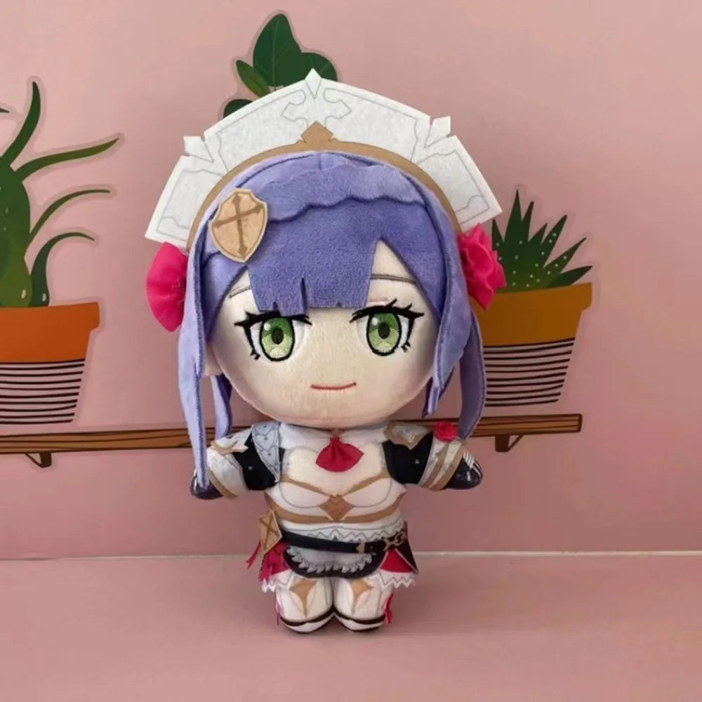 Genshin Impact Anime Plush Dolls Scaramouche Klee Yoimiya YunJin Bennett Lisa Tartaglia Lumine Cartoon Figure Stuffed Toys