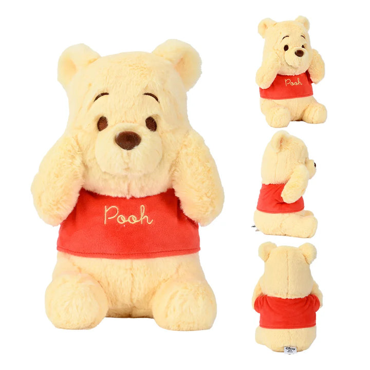 Kawaii Disney Pooh Bear Eeyore Cartoon Plush Toys Pigglet Kid's Accompany Soft Stuffed Doll Boys Girls Birthday Creative Gifts