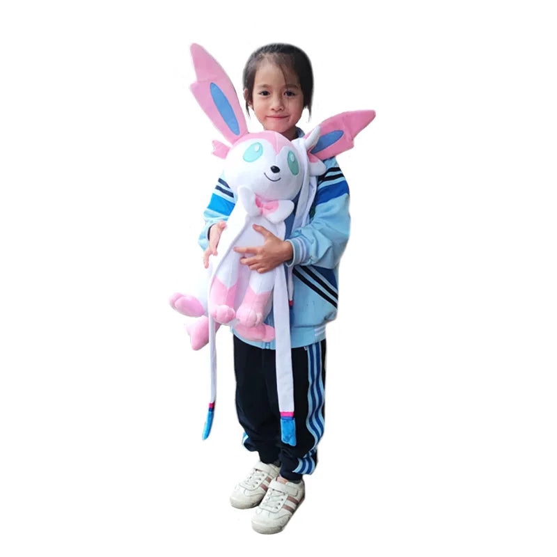 30/50cm Vaporeon Pokemon Sylveon Large Plush Toys Nime Doll Cute Ornament Stuffed Plushie Pillow Pokémon Gift for Children