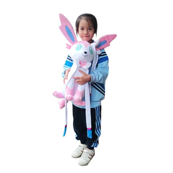 30/50cm Vaporeon Pokemon Sylveon Large Plush Toys Nime Doll Cute Ornament Stuffed Plushie Pillow Pokémon Gift for Children
