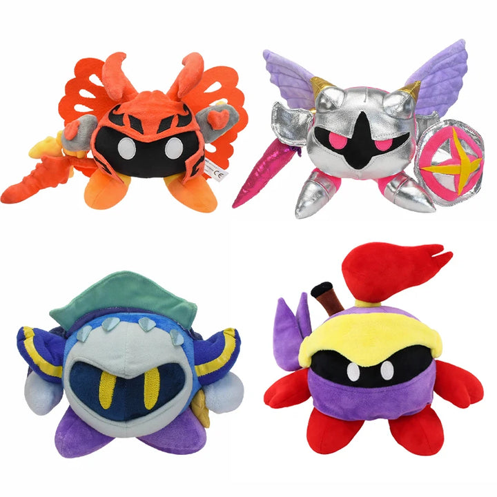 New Galacta Morpho Meta Knight Plush Toys Cute Kirby Plush Stuffed Animal Dolls Game Toys Girl Kids Birthday Halloween Gift