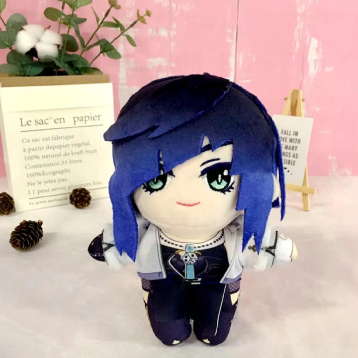 Genshin Impact Plush Dolls Wriothesley Furina Lyney Kaveh Neuvillette Kinich Citlali Kazuha Albedo Tighnari Anime Stuffed Toys