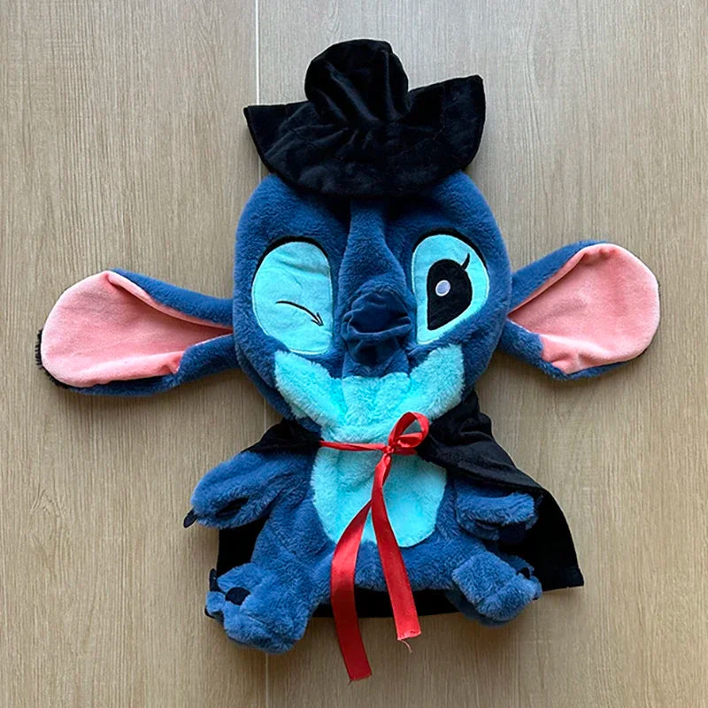 Disney Lilo & Stitch Plush Toys Shell Stitch Anime Plushie Unfilled Huge 43-63cm Kawaii Semi-finished Leather Holster Gifts Kids