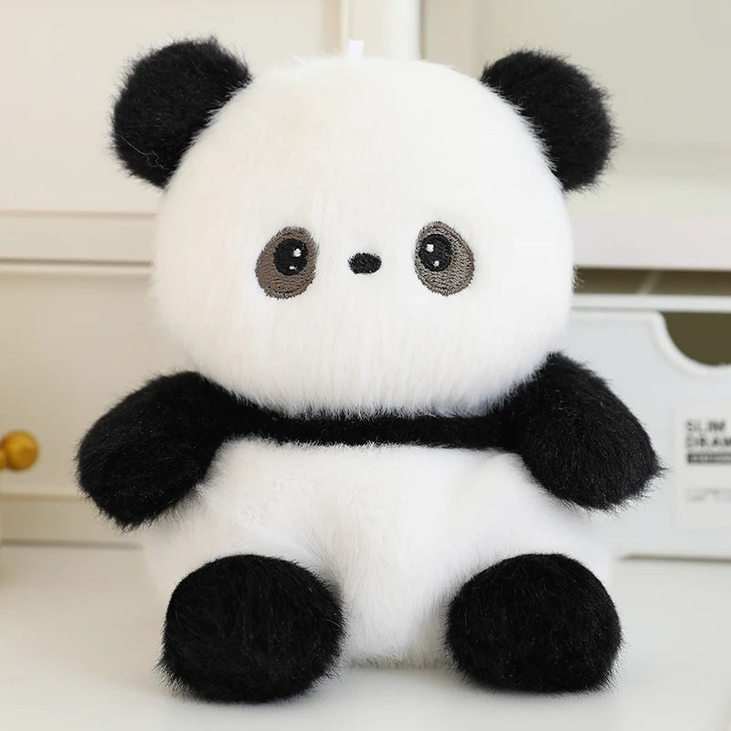 Kawaii Soft Animal Series Plush Doll Elephant Turtle Hedgehog Duck Pig Bear Panda Plush Baby Sleep Appease Doll Kids Gift