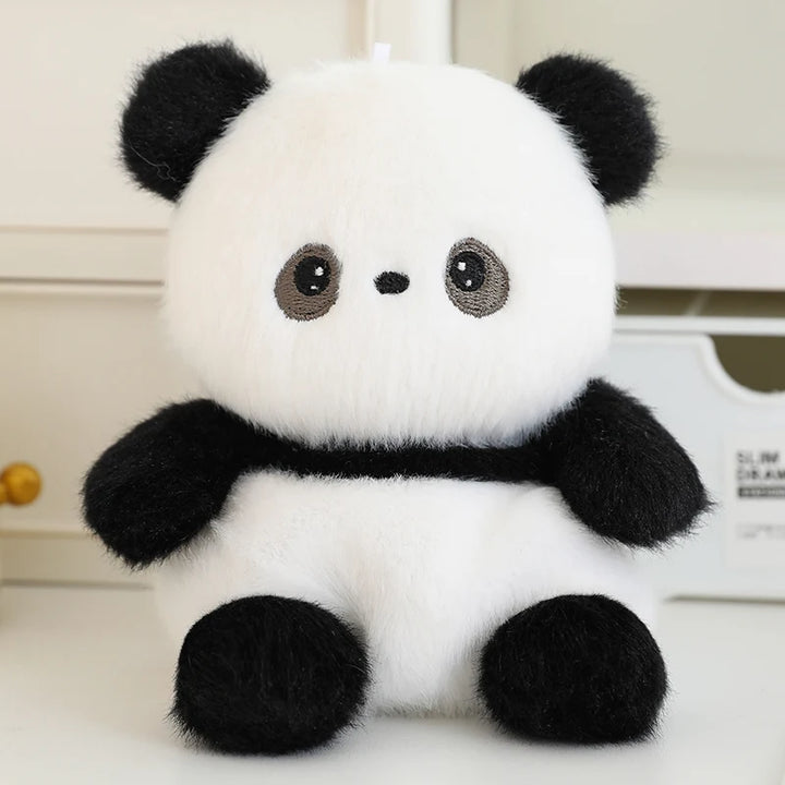 Kawaii Soft Animal Series Plush Doll Elephant Turtle Hedgehog Duck Pig Bear Panda Plush Baby Sleep Appease Doll Kids Gift