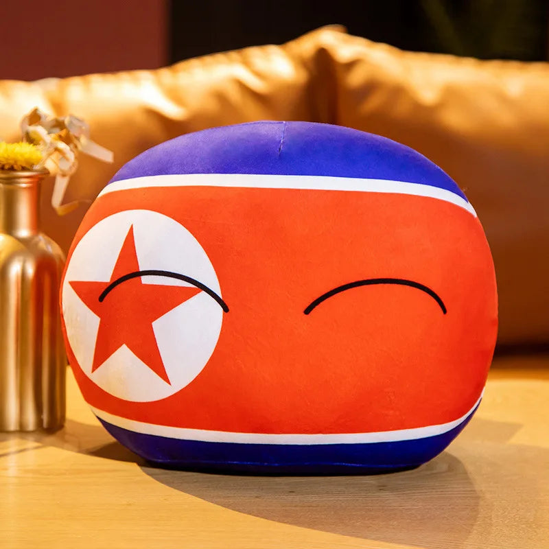 70 Styles 10cm Country Ball Plush Toys Polandball Pendant Country Countryball Stuffed Doll Christmas Gifts for Kids