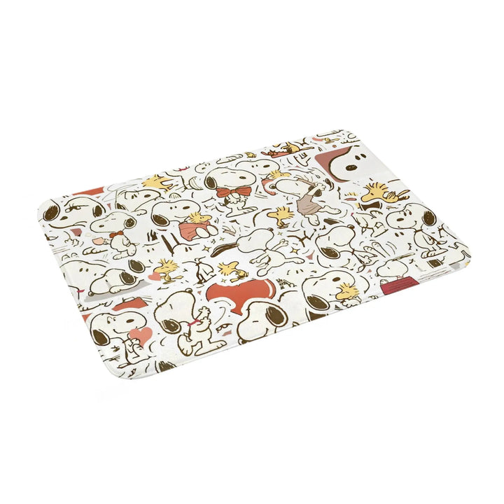 Snoopy  Memory Foam Bathroom Rugs Ultra Soft Non-Slip  Carpet Bath Mat Water Absorbent for Kitchen Shower