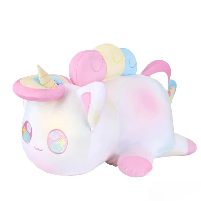 Cute Soft Aphmau Plush Toy Doll Soft Cartoon Pillow Cushion French Fries Coke Burger Children's Companion Doll Christmas Gift