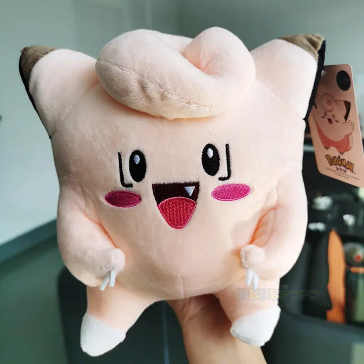 Original 21cm Cute Pokemon Clefairy Plush Toys Dolls Anime Pokemon Clefairy Toys Doll Soft Stuffed Anime Plush Toys Gifts