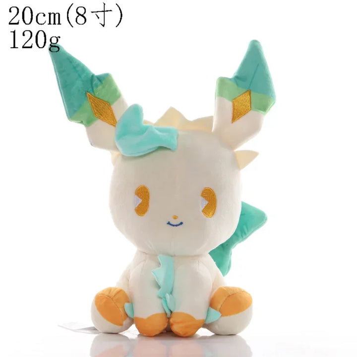New Pokemon Plush Toys Shine Eevee Umbreon Espeon Jolteon Flareon Vaporeon Glaceon Kawaii Pikachu Peluche Anime Dolls Kids Gift